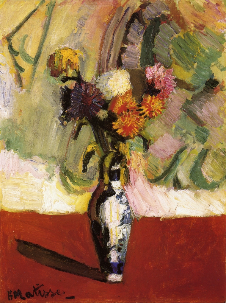 Henri Matisse - Chrysanthemums in a Chinese Vase 1902